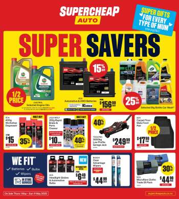 thumbnail - SuperCheap Auto catalogue - Super Savers