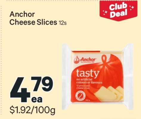Anchor Cheese Slices 12s