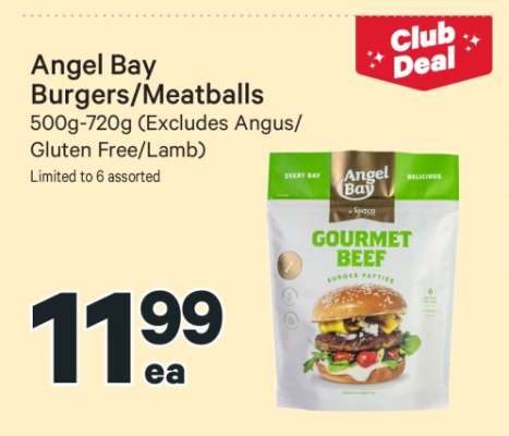 Angel Bay Burgers/Meatballs