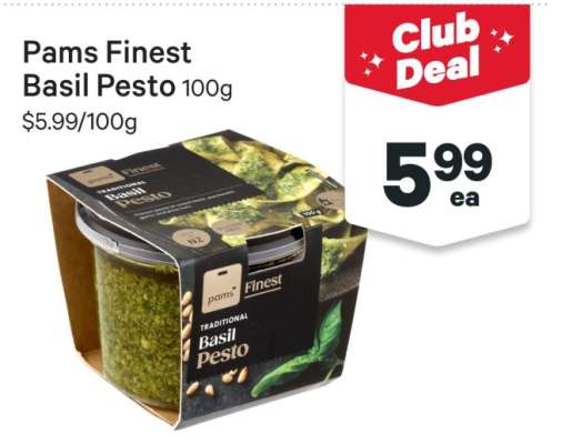 Pams Finest Basil Pesto