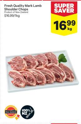 Fresh Quality Mark Lamb Shoulder Chops