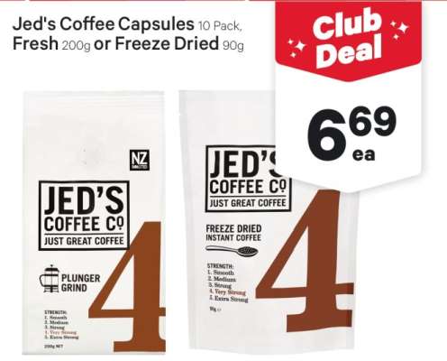 Jed's Coffee Capsules