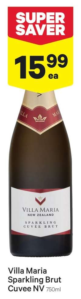 Villa Maria Sparkling Brut Cuvee NV
