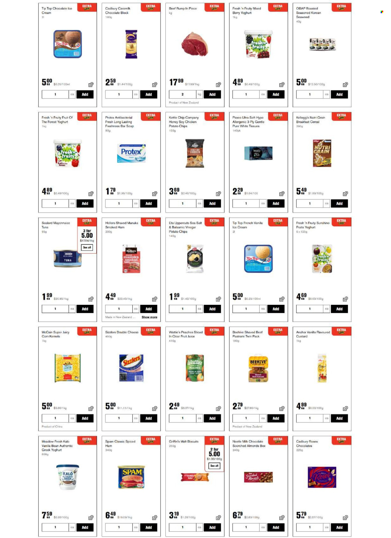 PAK'nSAVE catalogue. Page 1