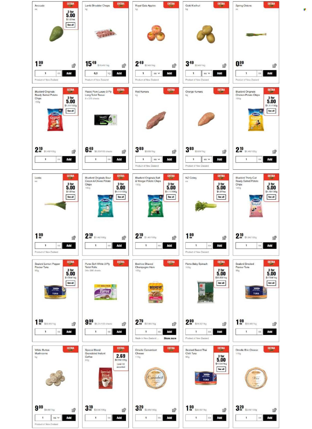 PAK'nSAVE catalogue. Page 1
