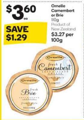 Ornelle Camembert or Brie
