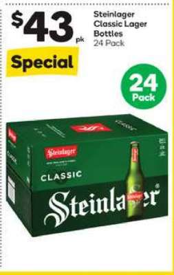 Steinlager Classic Lager Bottles