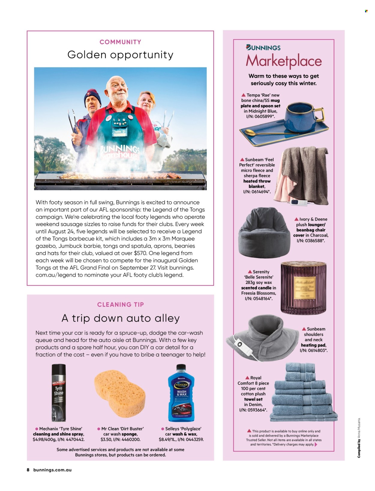 Bunnings Warehouse catalogue. Page 1