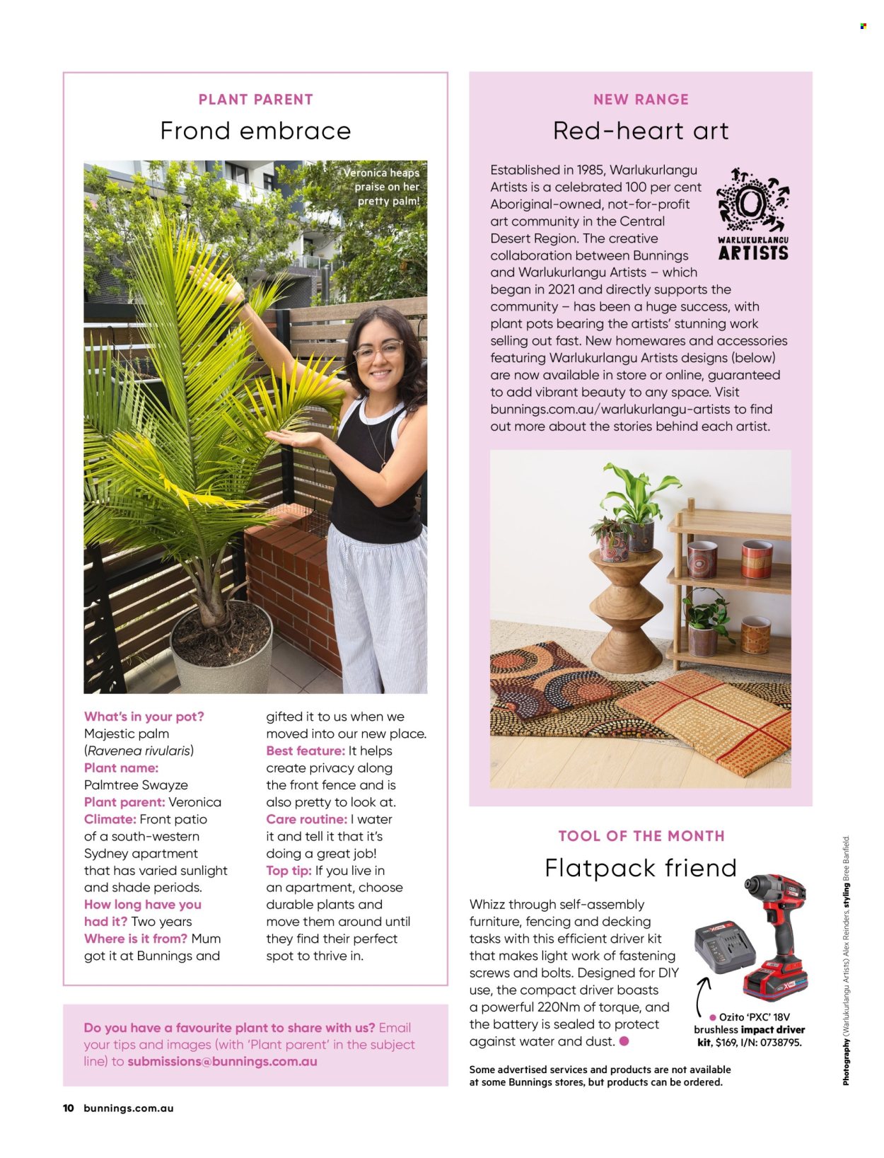 Bunnings Warehouse catalogue. Page 1