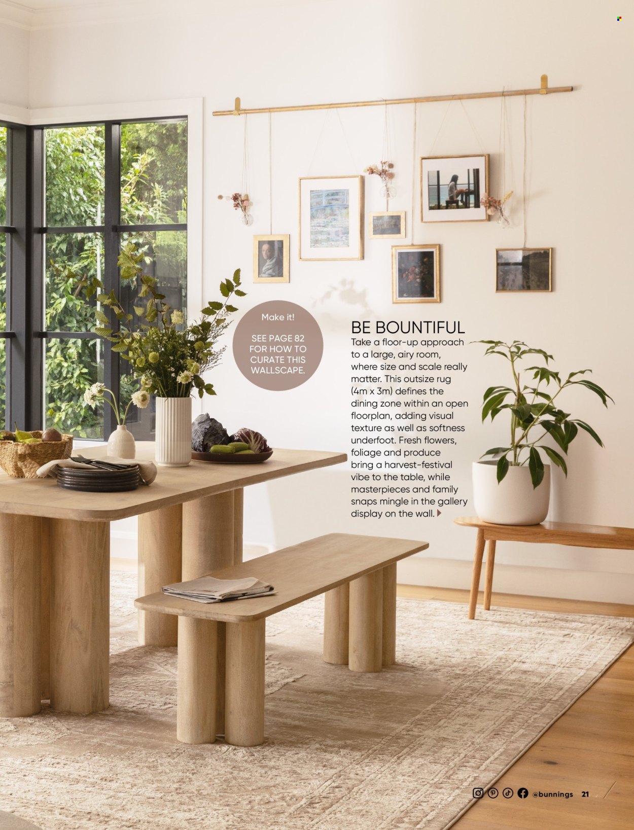 Bunnings Warehouse catalogue. Page 1