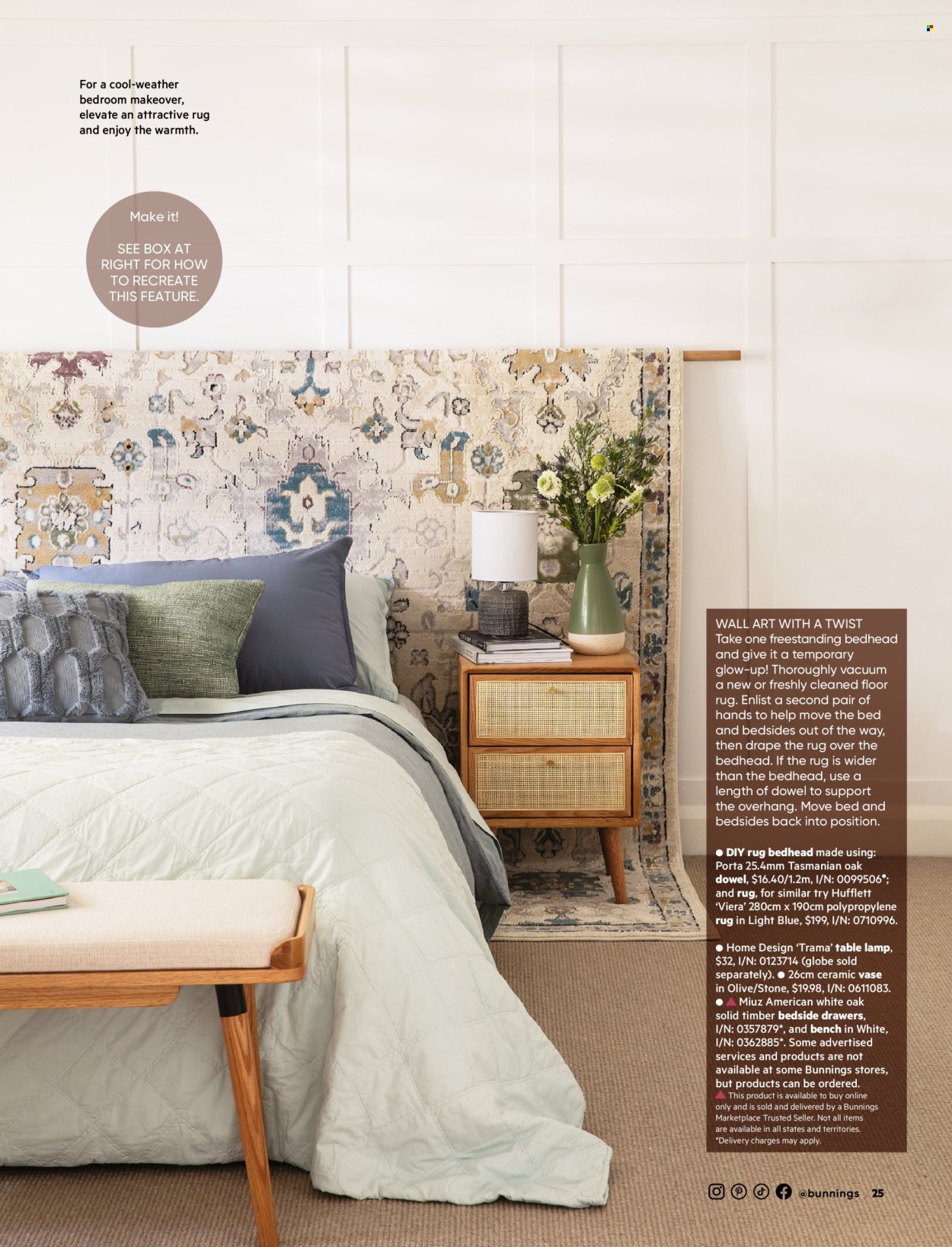 Bunnings Warehouse catalogue. Page 1