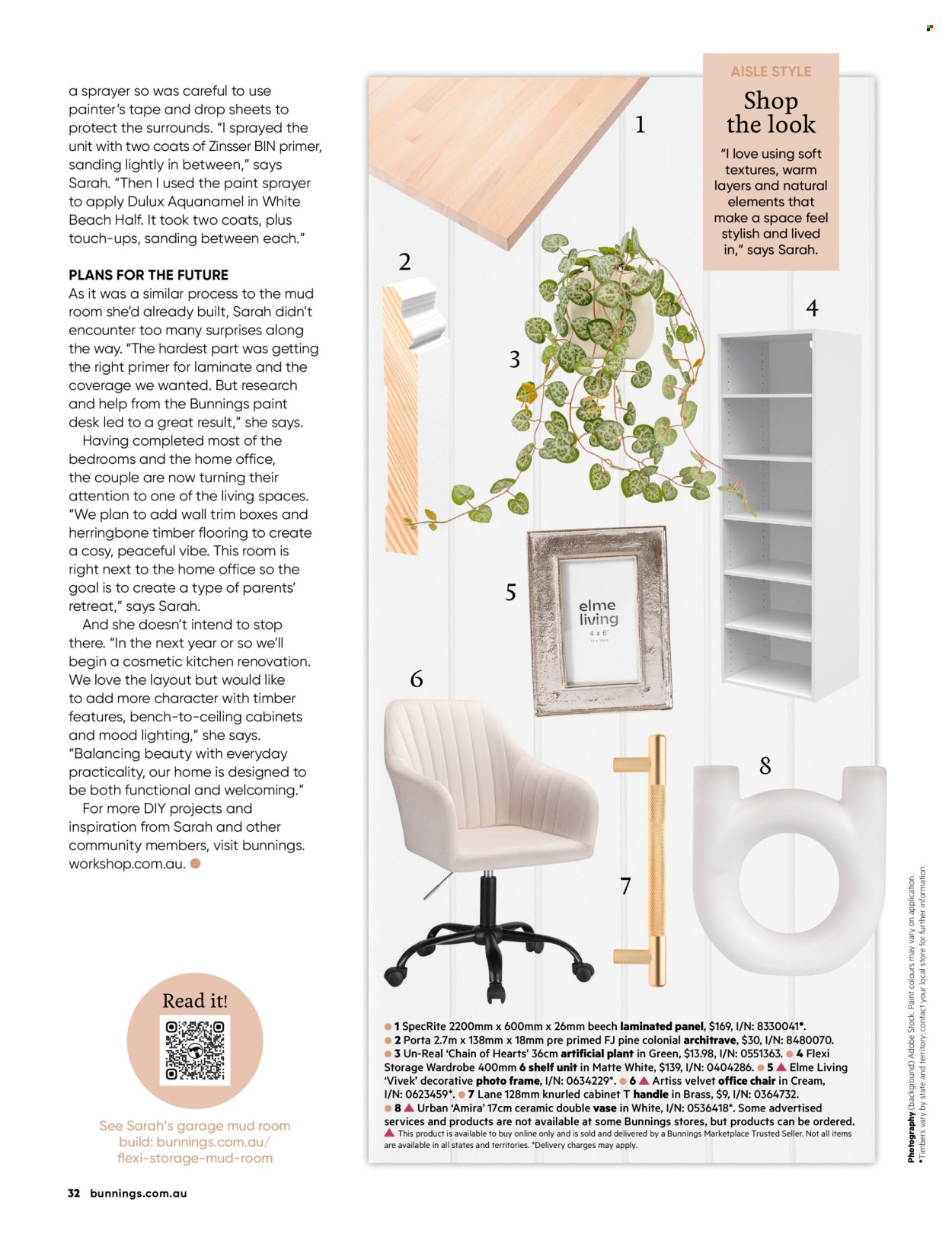 Bunnings Warehouse catalogue. Page 1