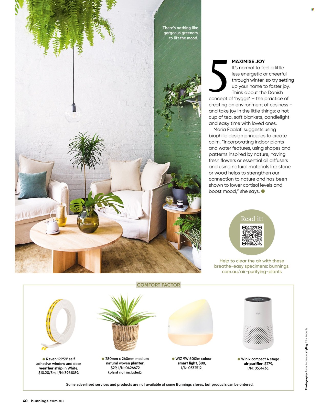 Bunnings Warehouse catalogue. Page 1