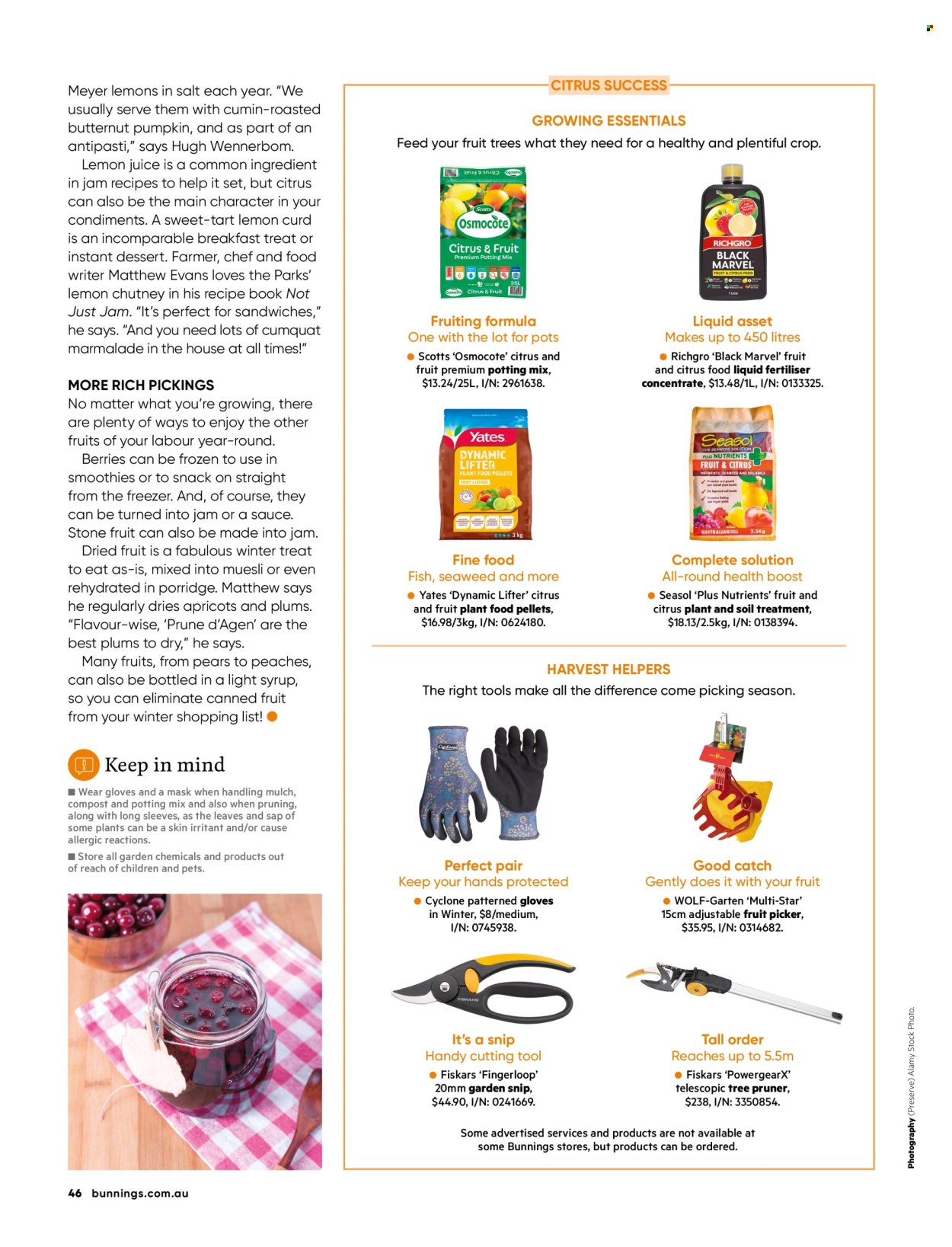 Bunnings Warehouse catalogue. Page 1