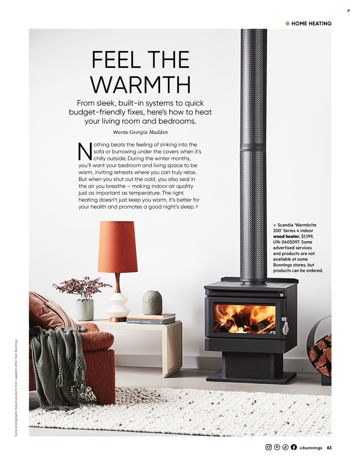 Bunnings Warehouse catalogue. Page 1