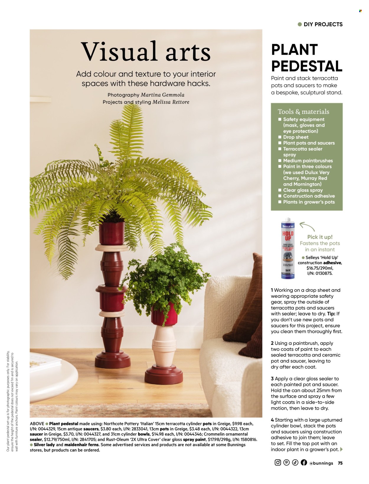 Bunnings Warehouse catalogue. Page 1