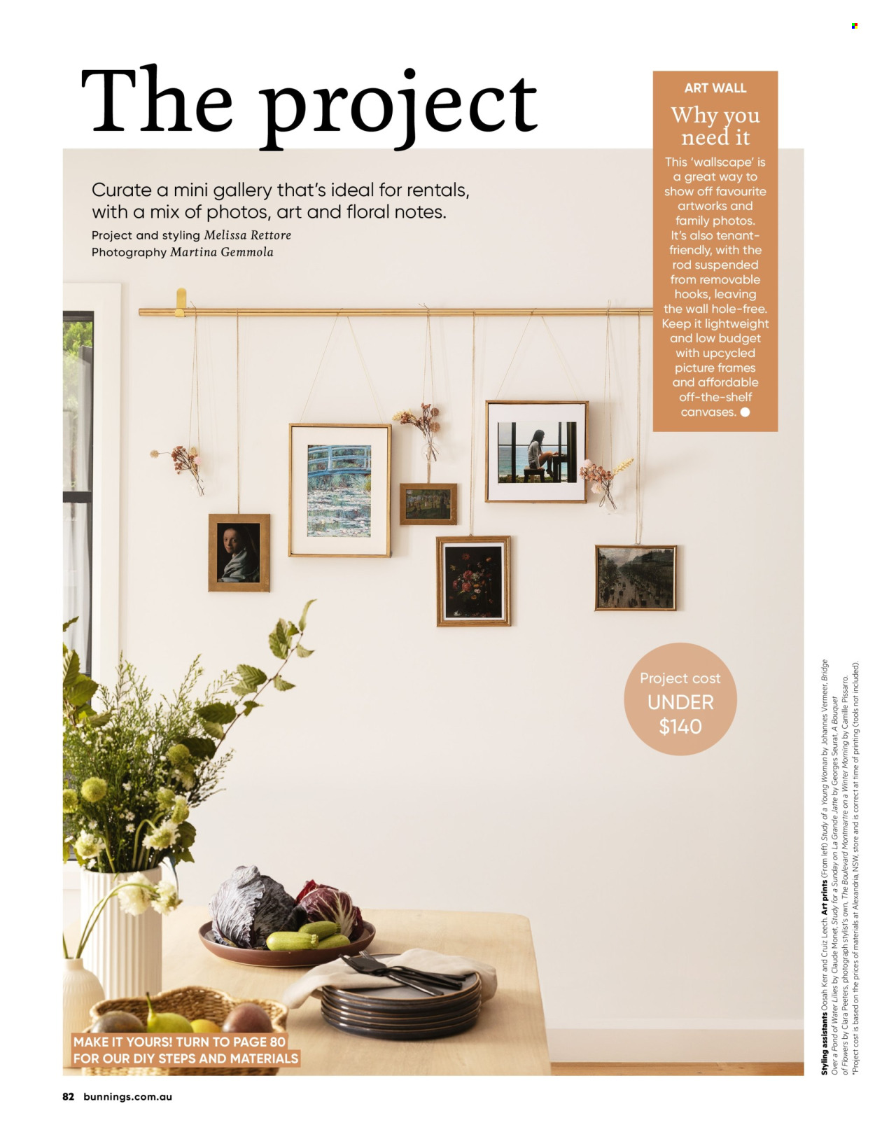 Bunnings Warehouse catalogue. Page 1