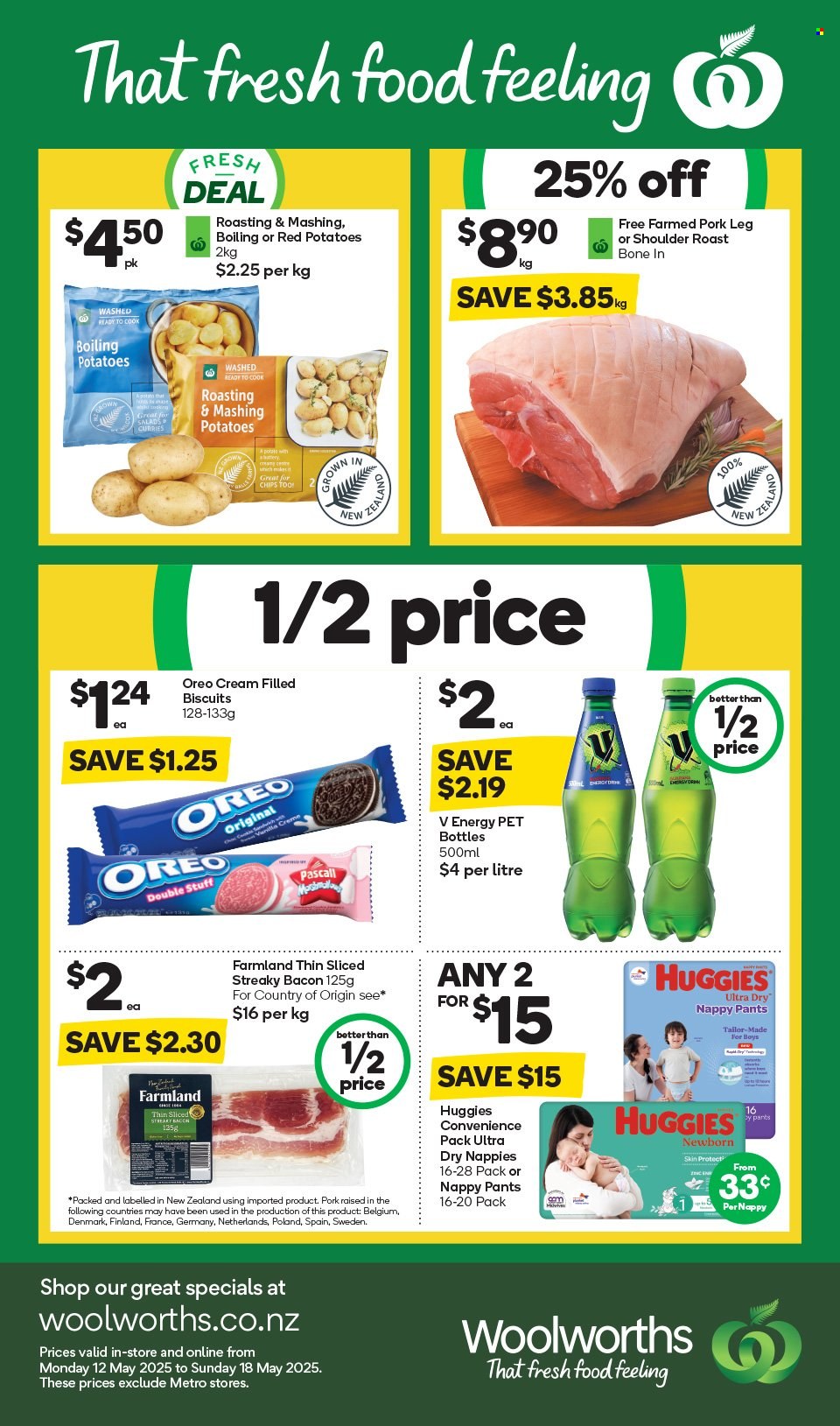 Woolworths catalogue - 12.05.2025 - 18.05.2025. Page 1