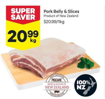 Pork Belly & Slices