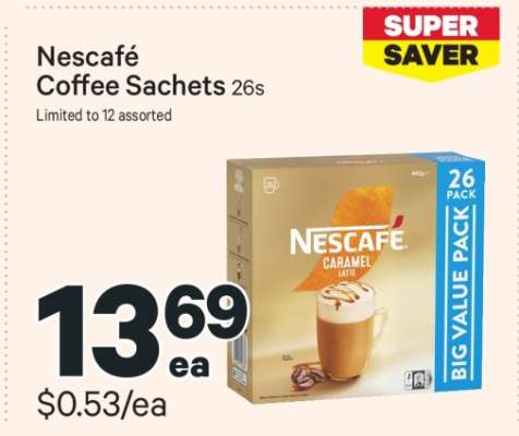 Nescafé Coffee Sachets 26s