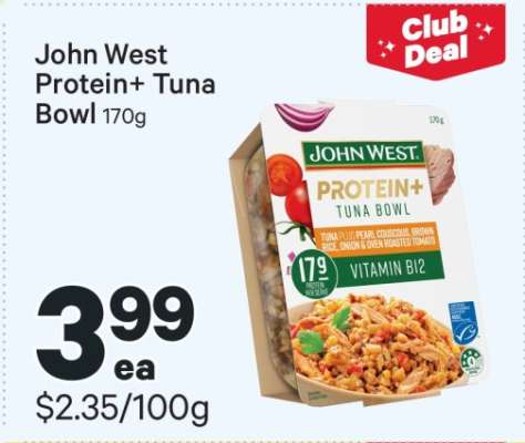 John West Protein+ Tuna Bowl 170g