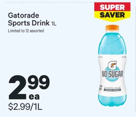 Gatorade Sports Drink 1L