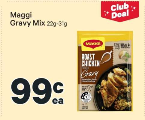 Maggi Gravy Mix 22g-31g