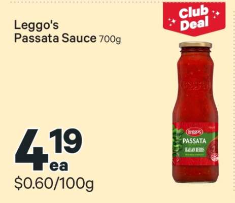 Leggo's Passata Sauce 700g