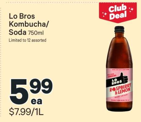 Lo Bros Kombucha/Soda