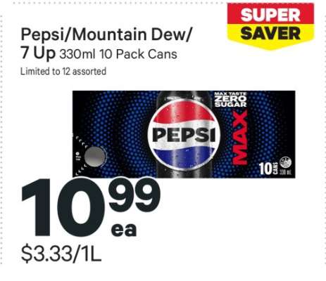 Pepsi/Mountain Dew/7-Up