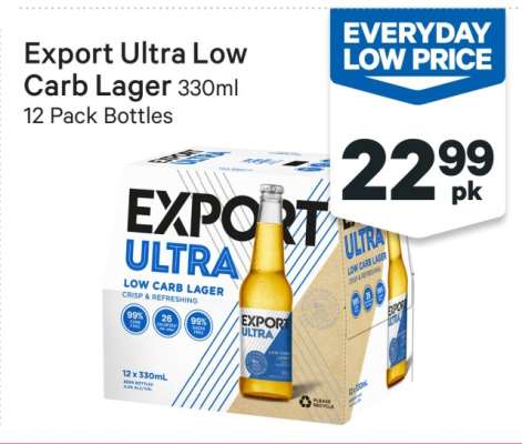 Export Ultra Low Carb Lager