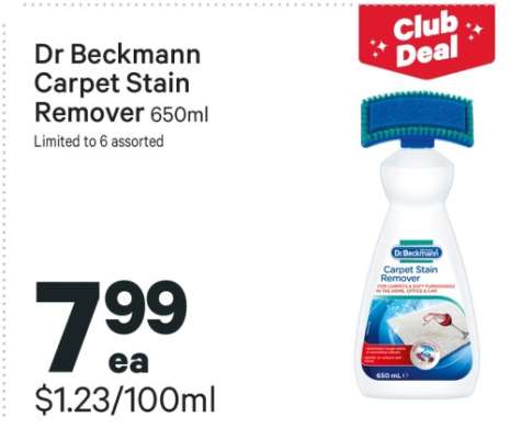 Dr Beckmann Carpet Stain Remover 650ml