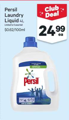 Persil Laundry Liquid 4L