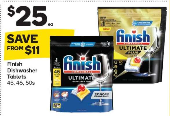 Finish Dishwasher Tablets