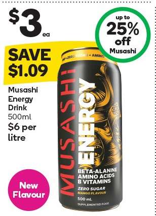 Musashi Energy Drink