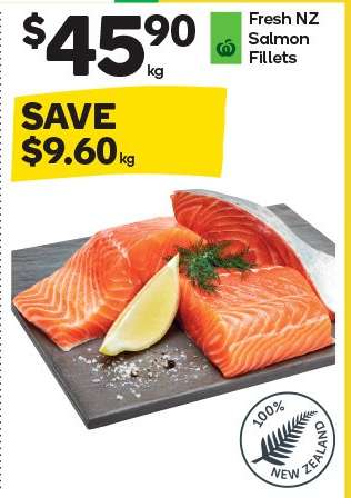 Fresh NZ Salmon Fillets