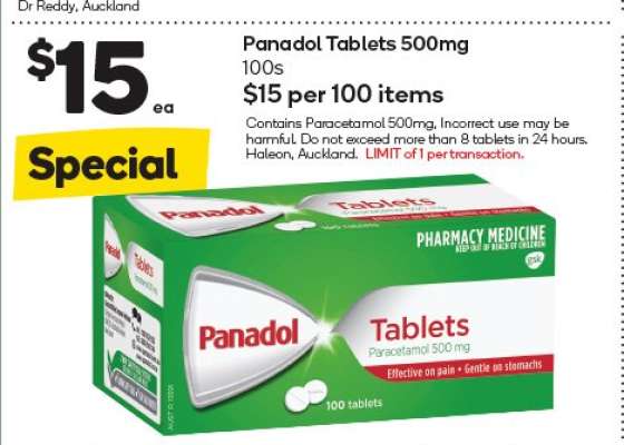 Panadol Tablets 500mg