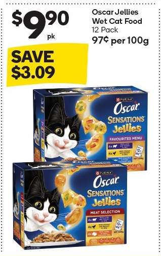 Oscar Jellies Wet Cat Food