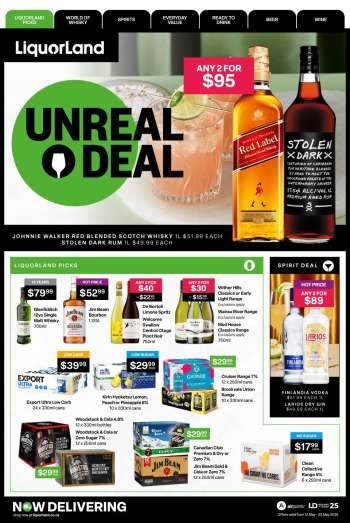 thumbnail - Liquorland catalogue - UNREAL DEAL