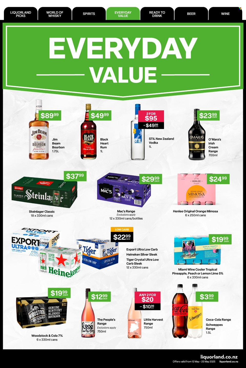 Liquorland catalogue - 12.05.2025 - 25.05.2025. Page 1