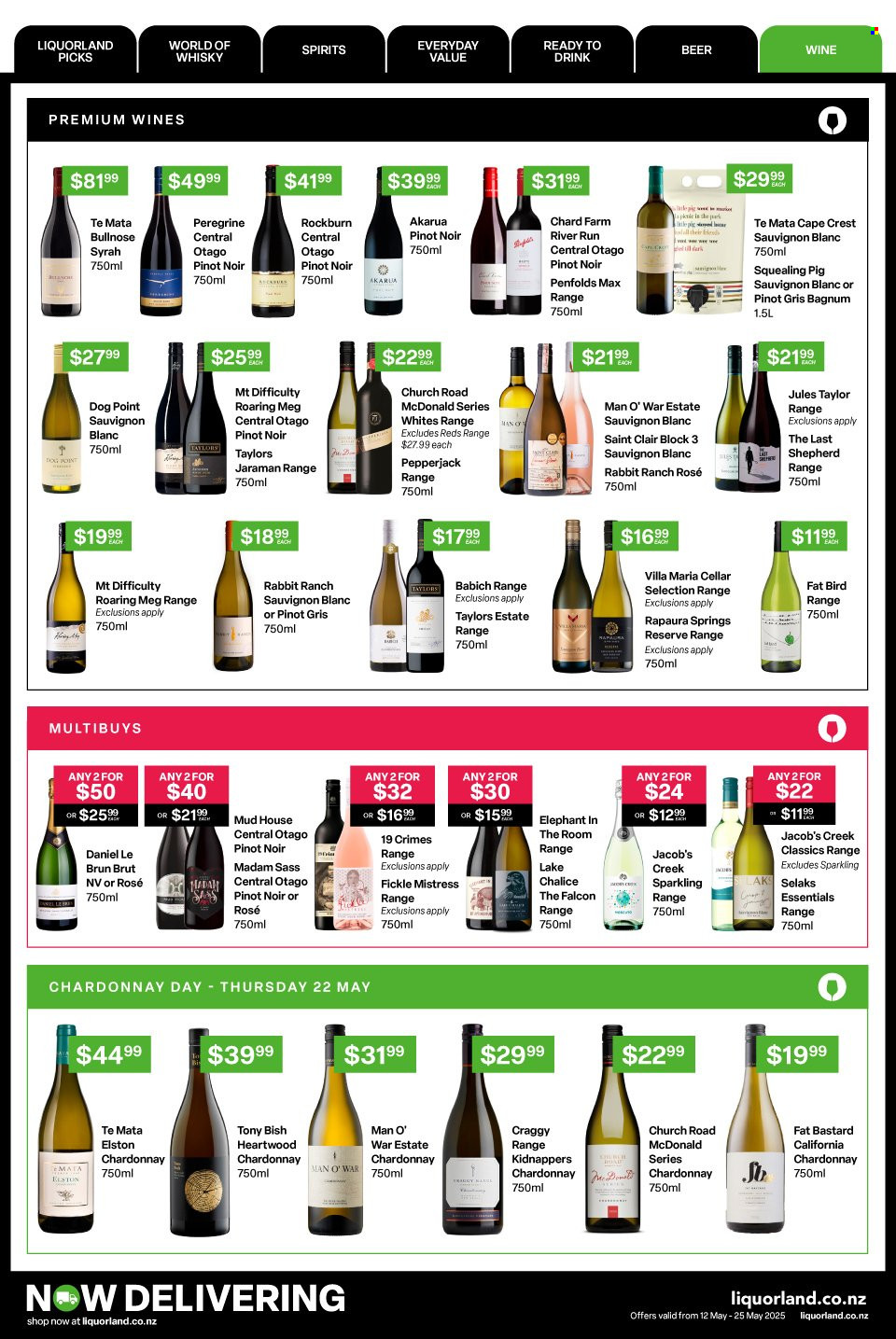 Liquorland catalogue - 12.05.2025 - 25.05.2025. Page 1