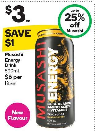 Musashi Energy Drink