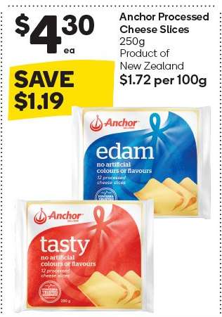 Anchor Processed Cheese Slices