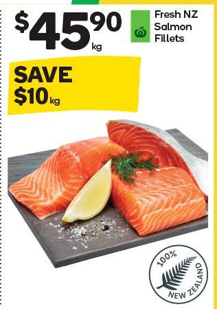 Fresh NZ Salmon Fillets