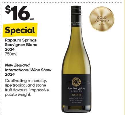 Rapaura Springs Sauvignon Blanc 2024