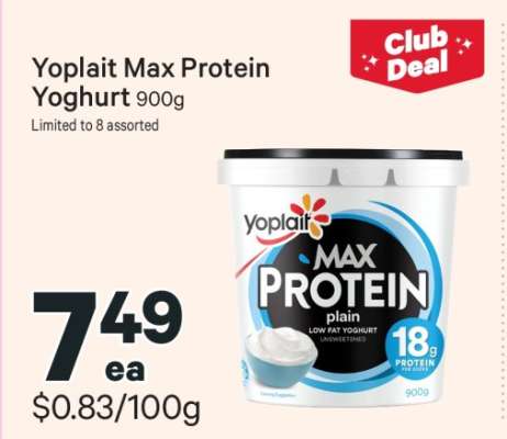 Yoplait Max Protein Yoghurt