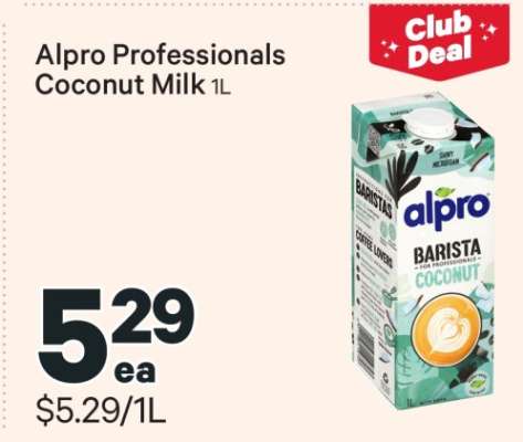 Alpro Professionals Coconut Milk 1L