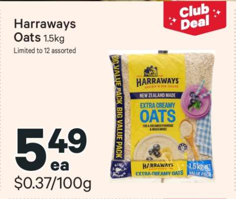 Harraways Oats