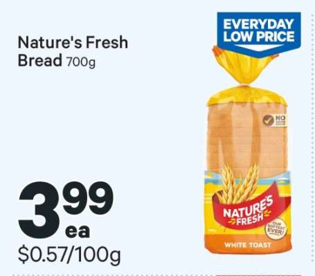 Nature's Fresh Bread
