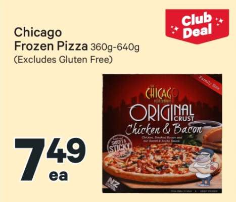 Chicago Frozen Pizza